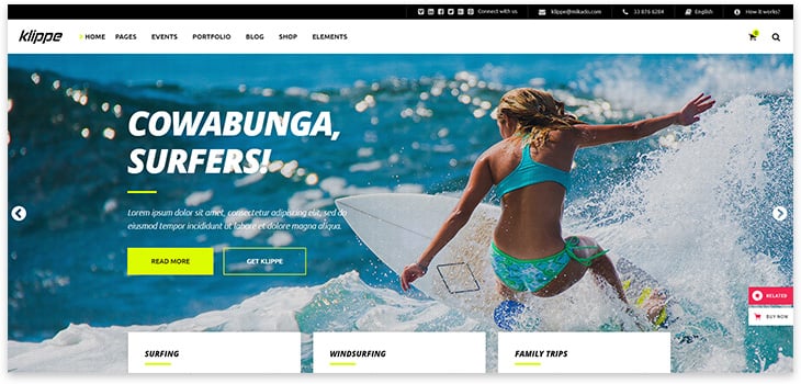 Wordpress theme