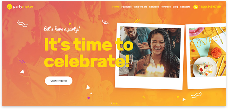 Holiday Organization Website