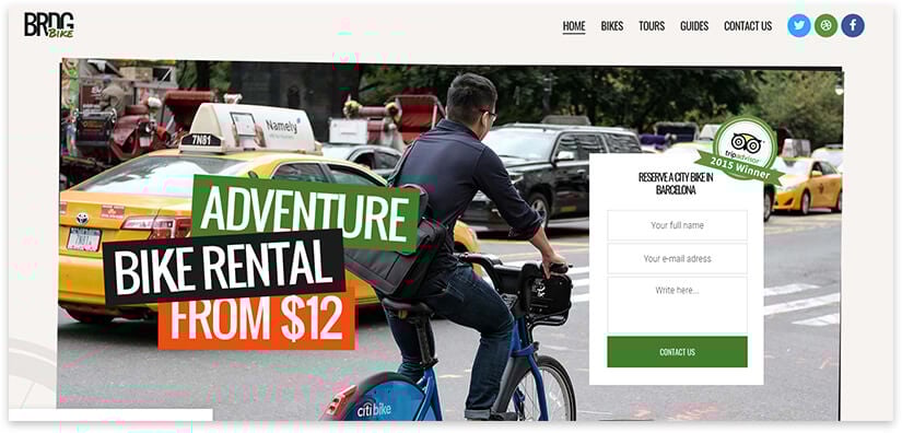 20 WordPress car rental and sale templates