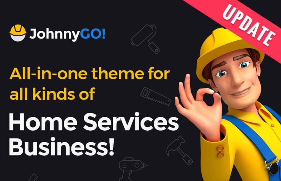 JohnnyGO Responsive WordPress Home Repair Template