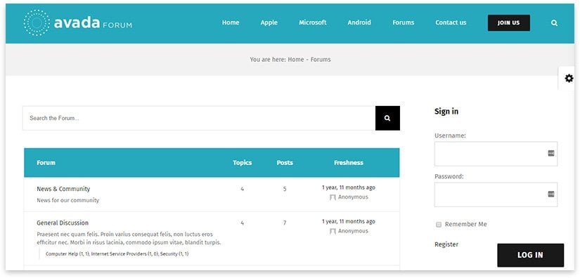 most popular wordpress template