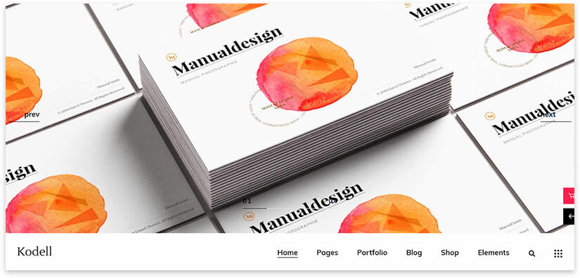 Landing minimalism 2019