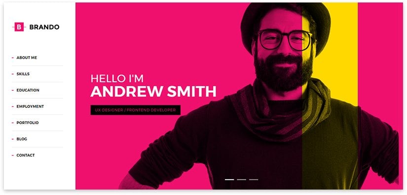 Website for brand